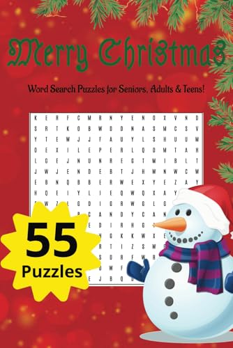 Christmas Word Search: Christmas Themed Word Puzzles von Independently published