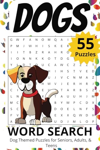 Dogs Word Search: Dog Themed Word Puzzles von Independently published
