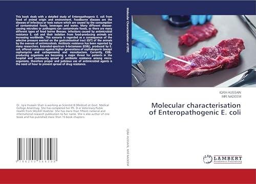 Molecular characterisation of Enteropathogenic E. coli: DE von LAP LAMBERT Academic Publishing