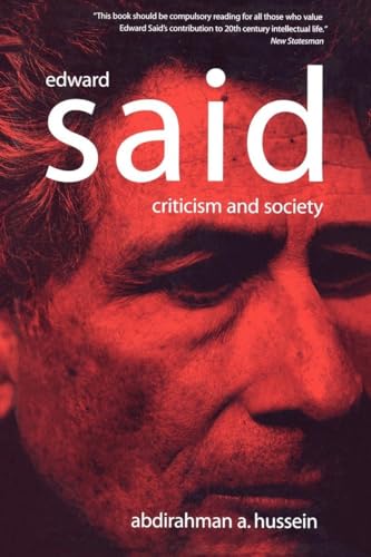 Edward Said: Criticism and Society von Verso