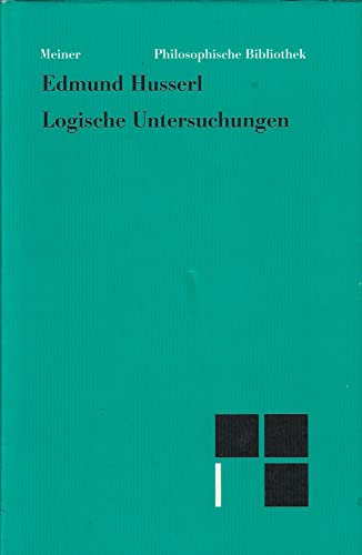 Logische Untersuchungen Logische Untersuchungen