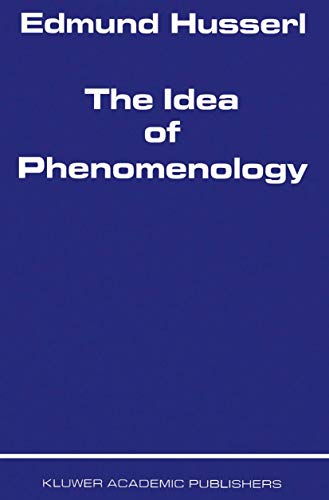 The Idea of Phenomenology von Springer