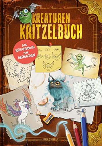 Kreaturenkritzelbuch: Vom Illustrator des kleinen bösen Buchs!