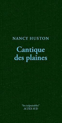 Cantique des plaines von Actes Sud