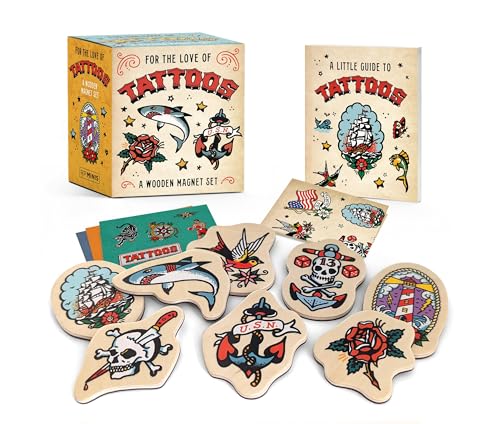 For the Love of Tattoos: A Wooden Magnet Set (RP Minis)