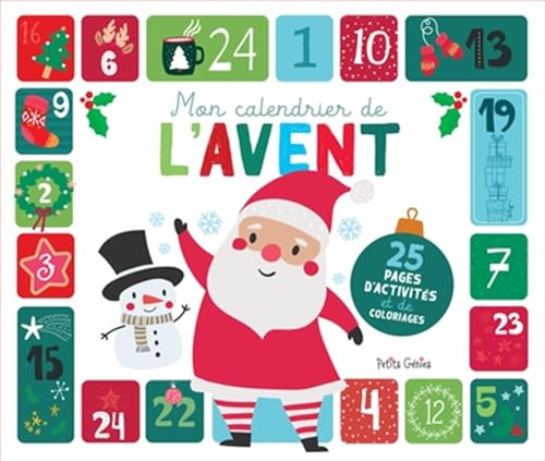 Mon calendrier de L'AVENT: 25 pages d'activités et de coloriages Mon calendrier de L'AVENT: 25 pages d'activités et de coloriages von PETITS GENIES