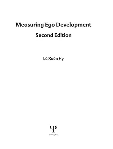 Measuring Ego Development von Routledge
