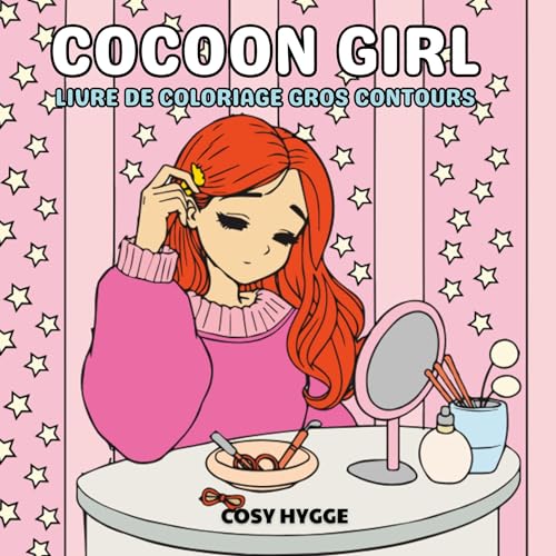 Cocoon Girl: Livre de coloriage gros contours von BoD – Books on Demand – Frankreich