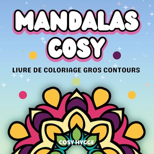 Mandalas Cosy: Livre de coloriage gros contours von BoD – Books on Demand – Frankreich