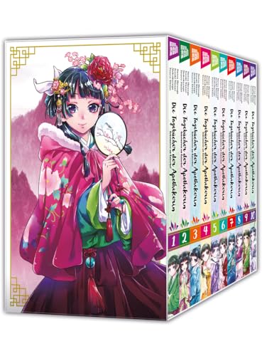 Die Tagebücher der Apothekerin - Geheimnisse am Kaiserhof 1-10 im Schuber von Manga Cult