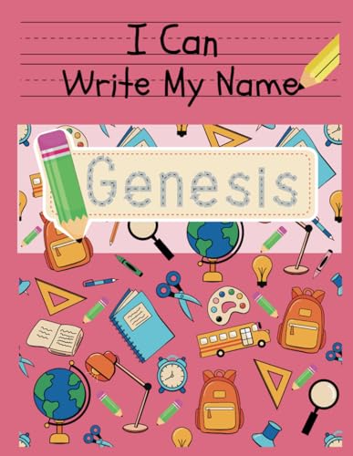 I Can Write My Name: Genesis: Personalized Name Tracing Book von Independently published