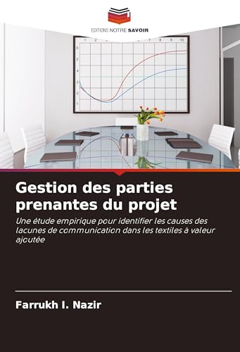 Gestion des parties prenantes du projet: Une étude empirique pour identifier les causes des lacunes de communication dans les textiles à valeur ajoutée von Editions Notre Savoir