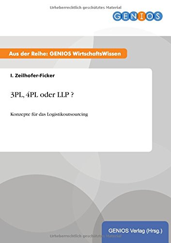 3PL, 4PL oder LLP ?: Konzepte für das Logistikoutsourcing von Books on Demand