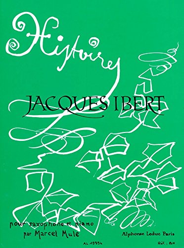 HISTOIRES RECUEIL SAXOPHONE MIB ET PIANO von Alphonse Leduc