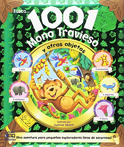 BUSCA 1001 MONO TRAVIESO Y OTROS OBJETOS (Busca y encuentra, Band 13) von Estudio DidÃ¡ctico