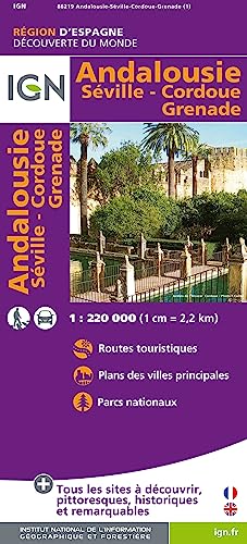 Andalousie / Sevilla / Cordou / Grenade (86219) (Découverte des Régions du Monde, Band 86219) von Institut Geographique National