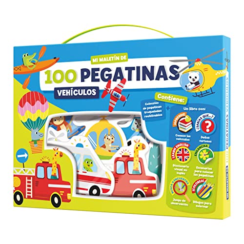 MALETIN 100 PEGATINAS - VEHICULOS von IMAGILAND