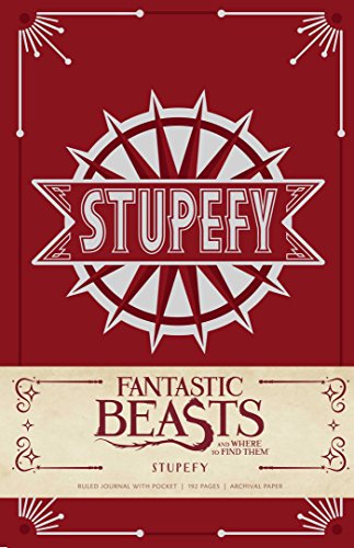 FANTASTIC BEASTS AND WHERE TO FIND THEM: STUPEFY HARDCOVER RULED JOURNAL: Stupefy Ruled Journal with Pocket (Harry Potter) von Simon & Schuster