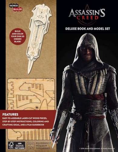 INCREDIBUILDS: ASSASSIN'S CREED DELUXE BOOK AND MODEL SET
