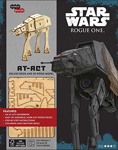INCREDIBUILDS: STAR WARS: AT-ACT DELUXE BOOK AND MODEL SET