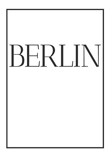 Berlin: A decorative book for coffee tables, end tables, bookshelves and interior design styling | Stack Germany city books to add decor to any room. ... or as a gift for interior design savvy people von Independently Published
