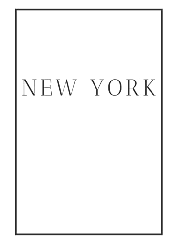 New York: A decorative book for coffee tables, end tables, bookshelves and interior design styling | Stack city books to add decor to any room. ... or as a gift for interior design savvy people von Independently published