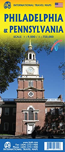 Philadelphia 1:9000: ITM Travel Reference Map von International Travel Maps