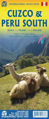 Peru Cuzco: ITM Travel Reference Map 1:110000 von ITM