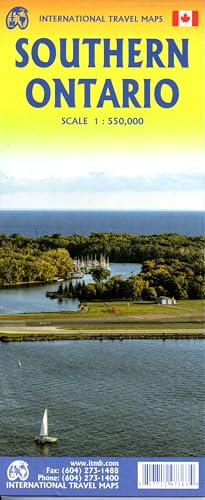Southern Ontario: 1:550000 von ITMB Publishing Ltd