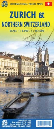 Zurich/ Northern Switzerland: 1:8000 von ITMB Publishing Ltd