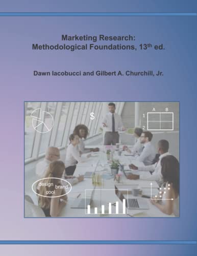 Marketing Research: Methodological Foundations, 13th edition