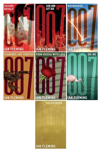 Ian Fleming Publications Ltd Ian Fleming James Bond Collection 7-Bücher-Set (Casino Royale, Live and Let Die, Moonraker, Diamonds are Forever, From Russia with Love, Dr. No, Goldfinger)
