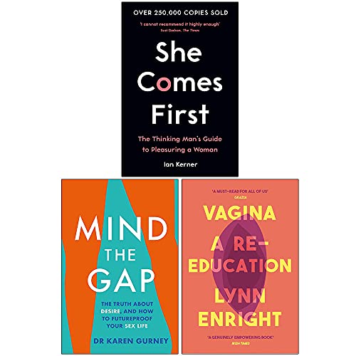 She Comes First, Mind The Gap, Vagina 3 Books Collection Set