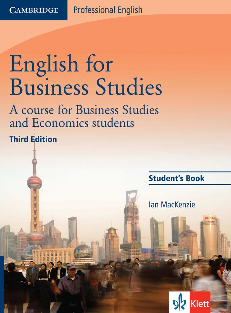 English for Business Studies - Third Edition. Student's Book von Klett Sprachen GmbH