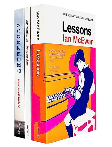 Ian McEwan Collection 3 Books Set (Amsterdam, Atonement, Lessons)