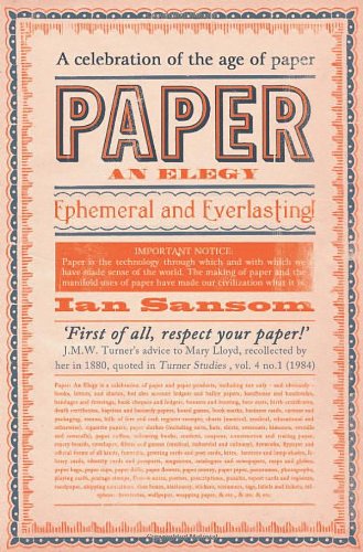 Paper: An Elegy von Fourth Estate Ltd