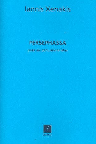 Persephassa, pour Six Percussionnistes von Editions Salabert