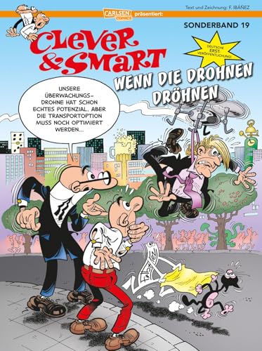 Clever und Smart Sonderband 19: Wenn die Drohnen dröhnen: Klassiker des anarchischen Humors (19) von CARLSEN COMICS