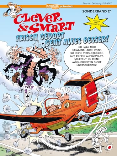 Clever und Smart Sonderband 21: Frisch gedopt geht alles besser!: Neue Geschichten in deutscher Erstausgabe (21) von CARLSEN COMICS