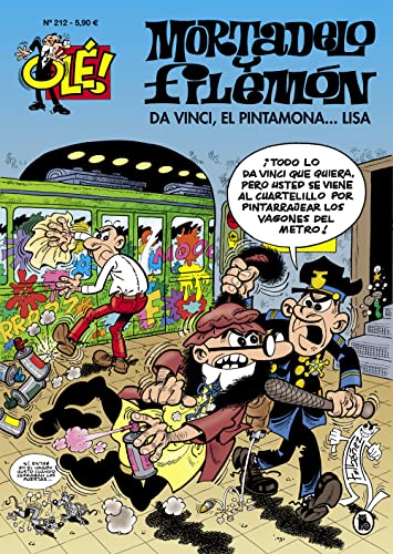 Mortadelo y Filemón. Da Vinci, El Pintamona... Lisa (Olé! Mortadelo 212) (Bruguera Clásica, Band 212)