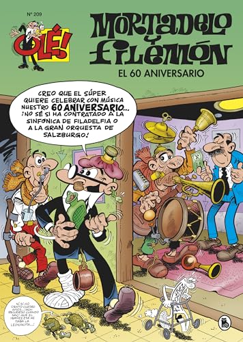 Mortadelo y Filemón. El 60 aniversario (Olé! Mortadelo 209) (Bruguera Clásica, Band 209)