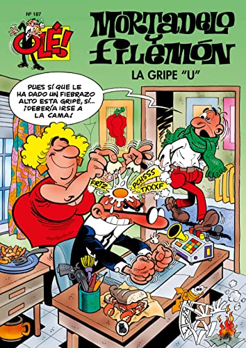 Mortadelo y Filemón. La gripe "U" (Olé! Mortadelo 187) (Bruguera Clásica, Band 187)