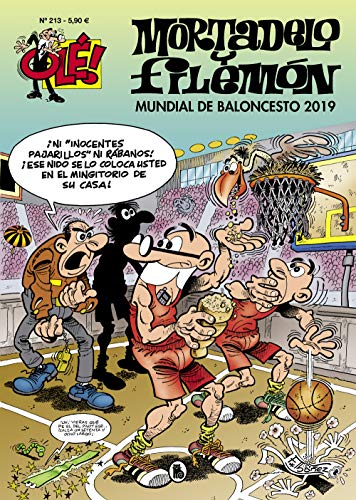 Mortadelo y Filemón. Mundial de baloncesto 2019 (Olé! Mortadelo 213) (Bruguera Clásica, Band 213)