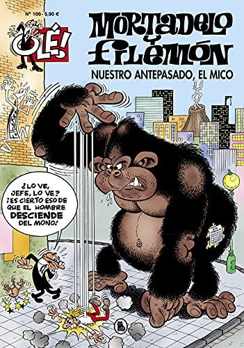 Mortadelo y Filemón. Nuestro antepasado, el mico (Olé! Mortadelo 186) (Bruguera Clásica, Band 186)