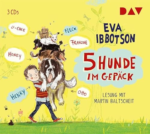 5 Hunde im Gepäck: Lesung mit Martin Baltscheit (3 CDs)