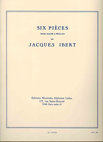 SIX PIECES POUR HARPE A PEDALES