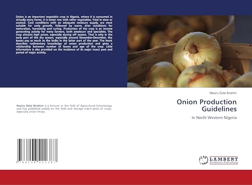 Onion Production Guidelines: In North Western Nigeria von LAP LAMBERT Academic Publishing