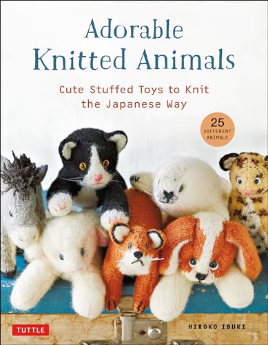 Adorable Knitted Animals: Cute Stuffed Toys to Knit the Japanese Way von Tuttle Publishing