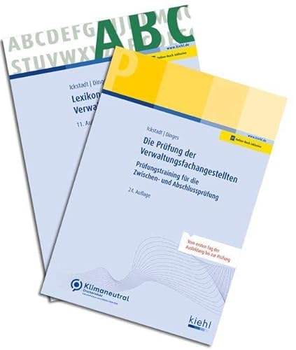 Bücherpaket Verwaltungsfachangestellte: mit Prüfung der Verwaltungsfachangestellten und Lexikon für Verwaltungsfachangestellte.