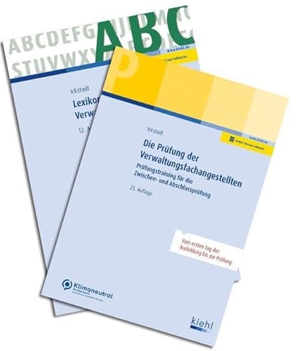 Bücherpaket Verwaltungsfachangestellte: mit Prüfung der Verwaltungsfachangestellten und Lexikon für Verwaltungsfachangestellte. von NWB Verlag